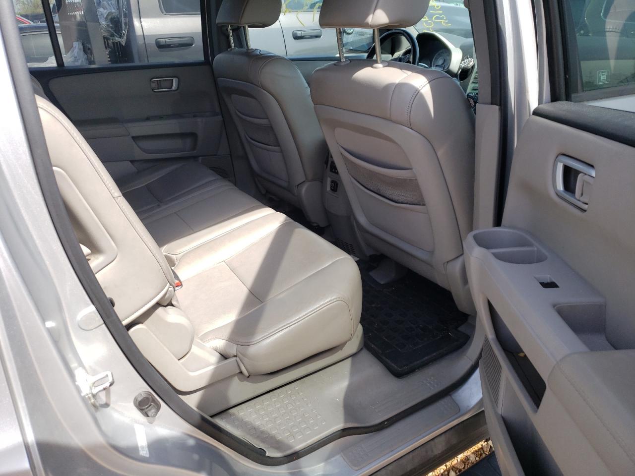 Photo 6 from auction – 2011 HONDA PILOT EXLN with VIN 5FNYF4H76BB039335