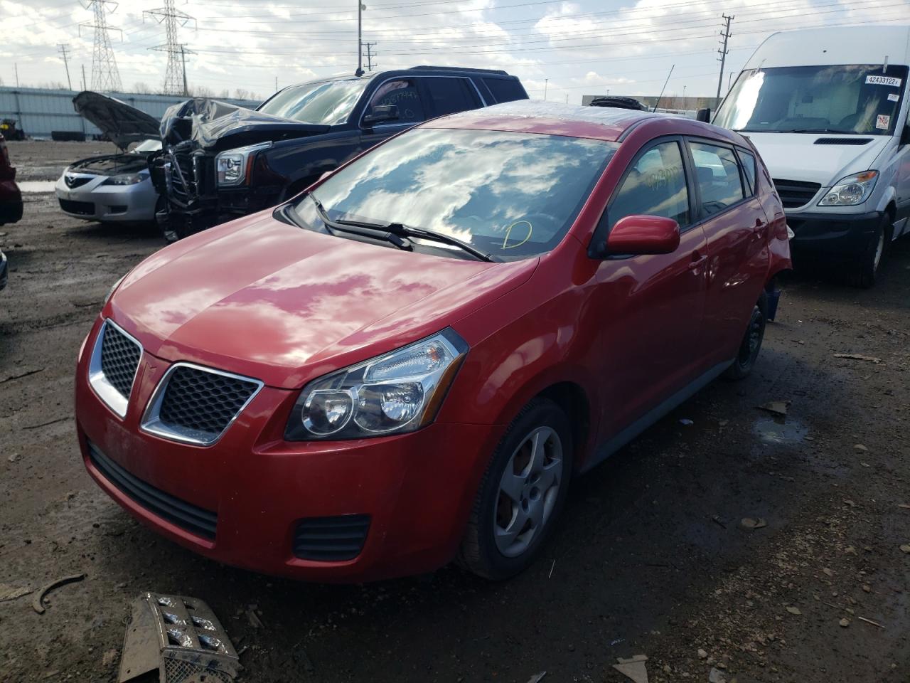 Photo 2 from auction – 2009 PONTIAC VIBE with VIN 5Y2SP67849Z465067