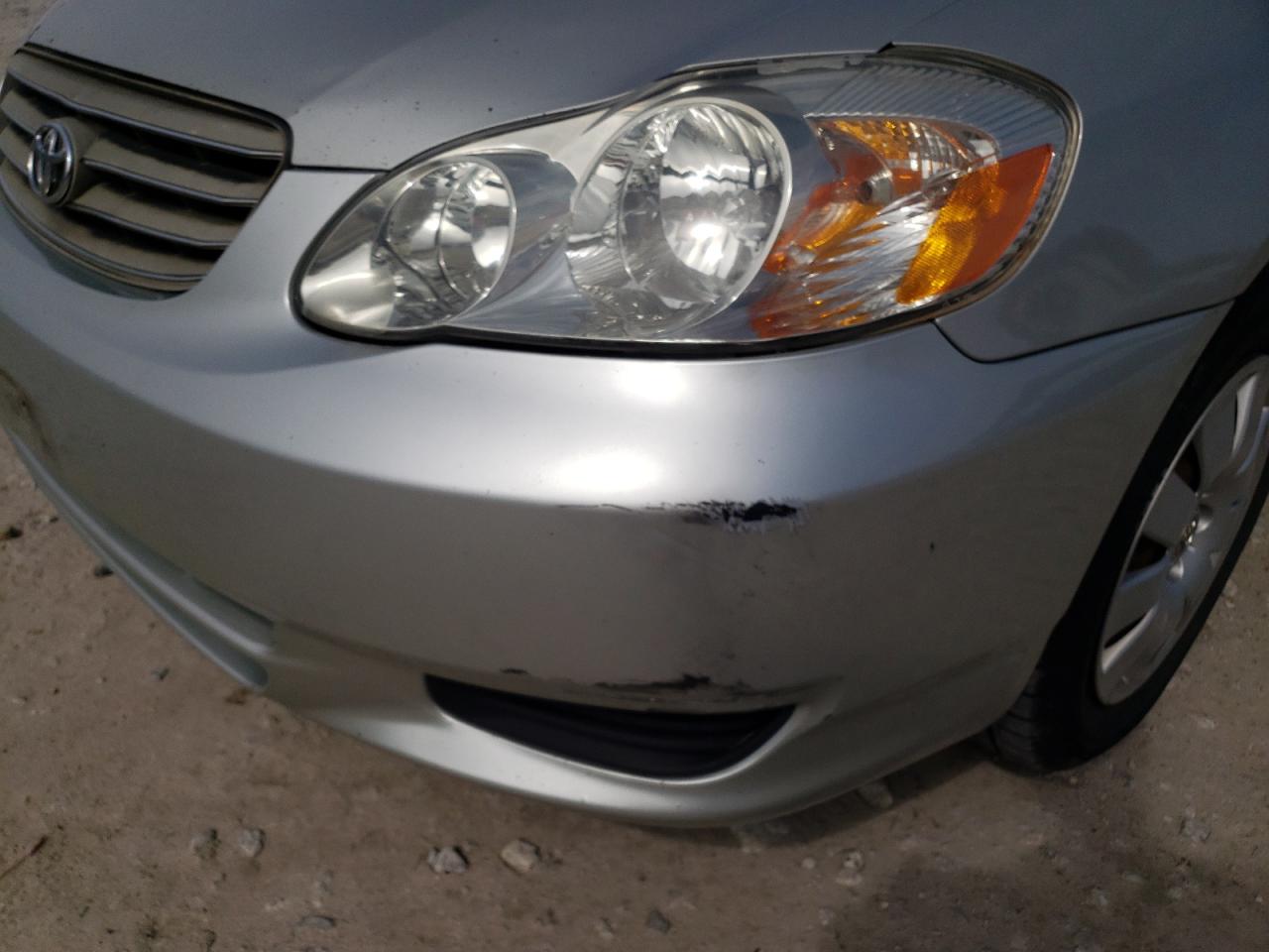 Photo 9 from auction – 2004 TOYOTA COROLLA CE with VIN 2T1BR38E04C255260