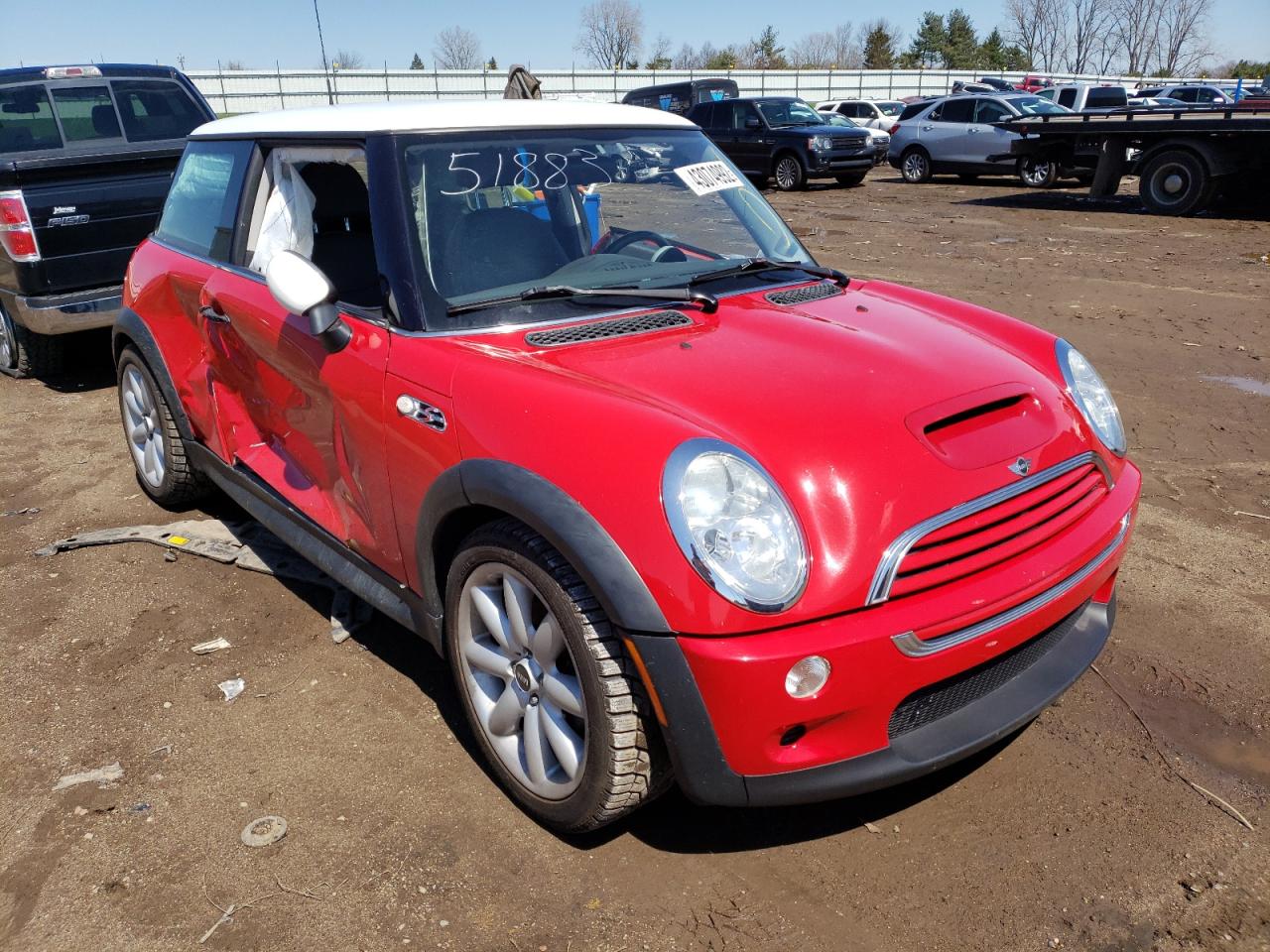 MINI COOPER S 2002 with VIN WMWRE33432TD51883 - Photo from auction