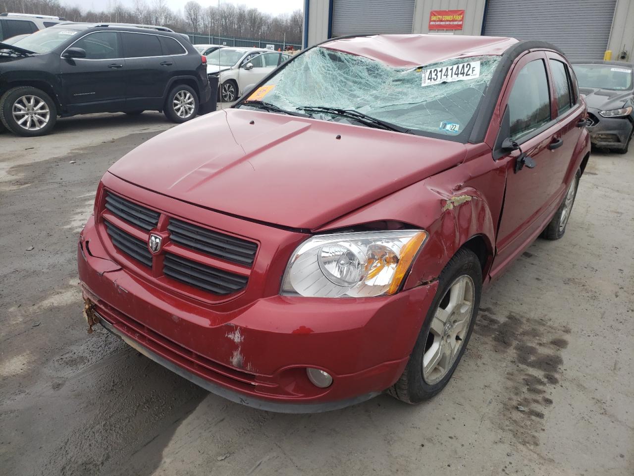 Photo 2 from auction – 2007 DODGE CALIBER SX with VIN 1B3HB48B87D301159
