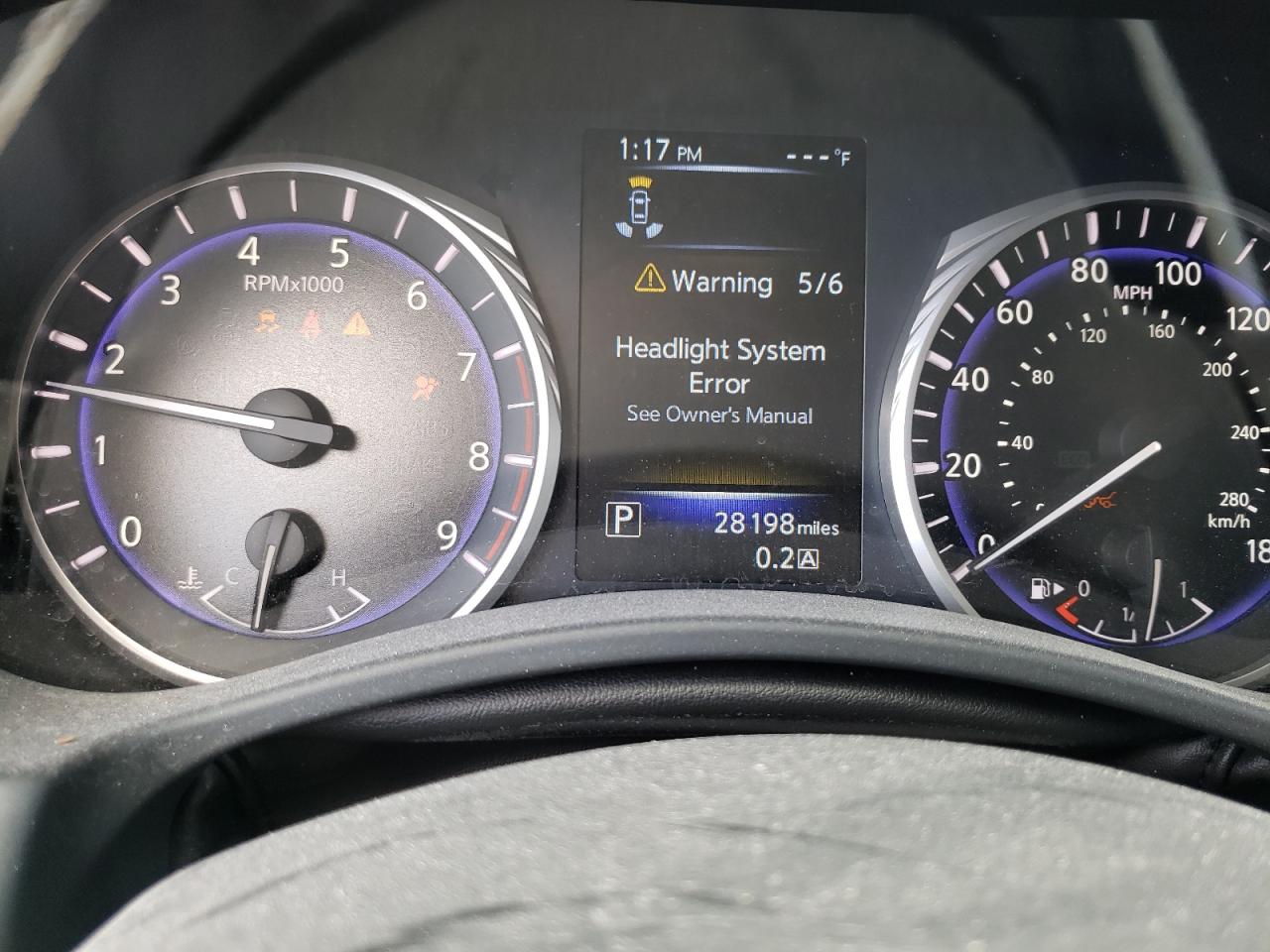 Photo 8 from auction – 2017 INFINITI Q50 PREMIU with VIN JN1EV7AR3HM830072