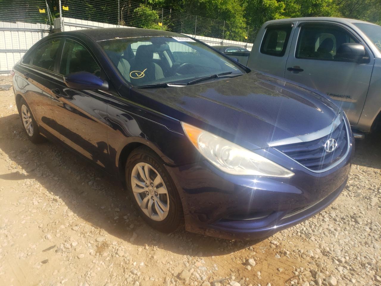HYUNDAI SONATA GLS 2012 with VIN 5NPEB4AC2CH413853 - Photo from auction