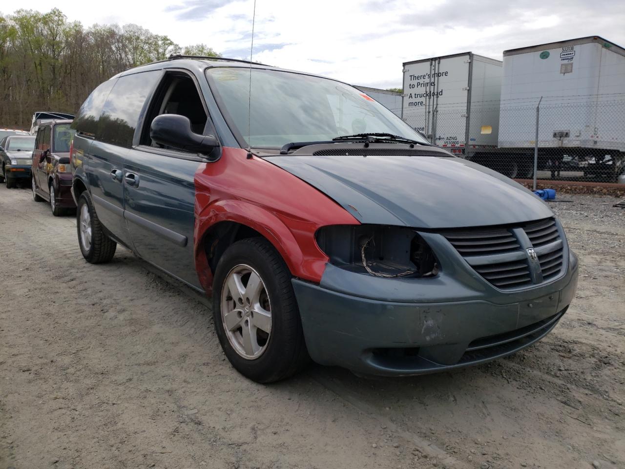 DODGE CARAVAN SX 2007 with VIN 1D4GP45R27B229516 - Photo from auction