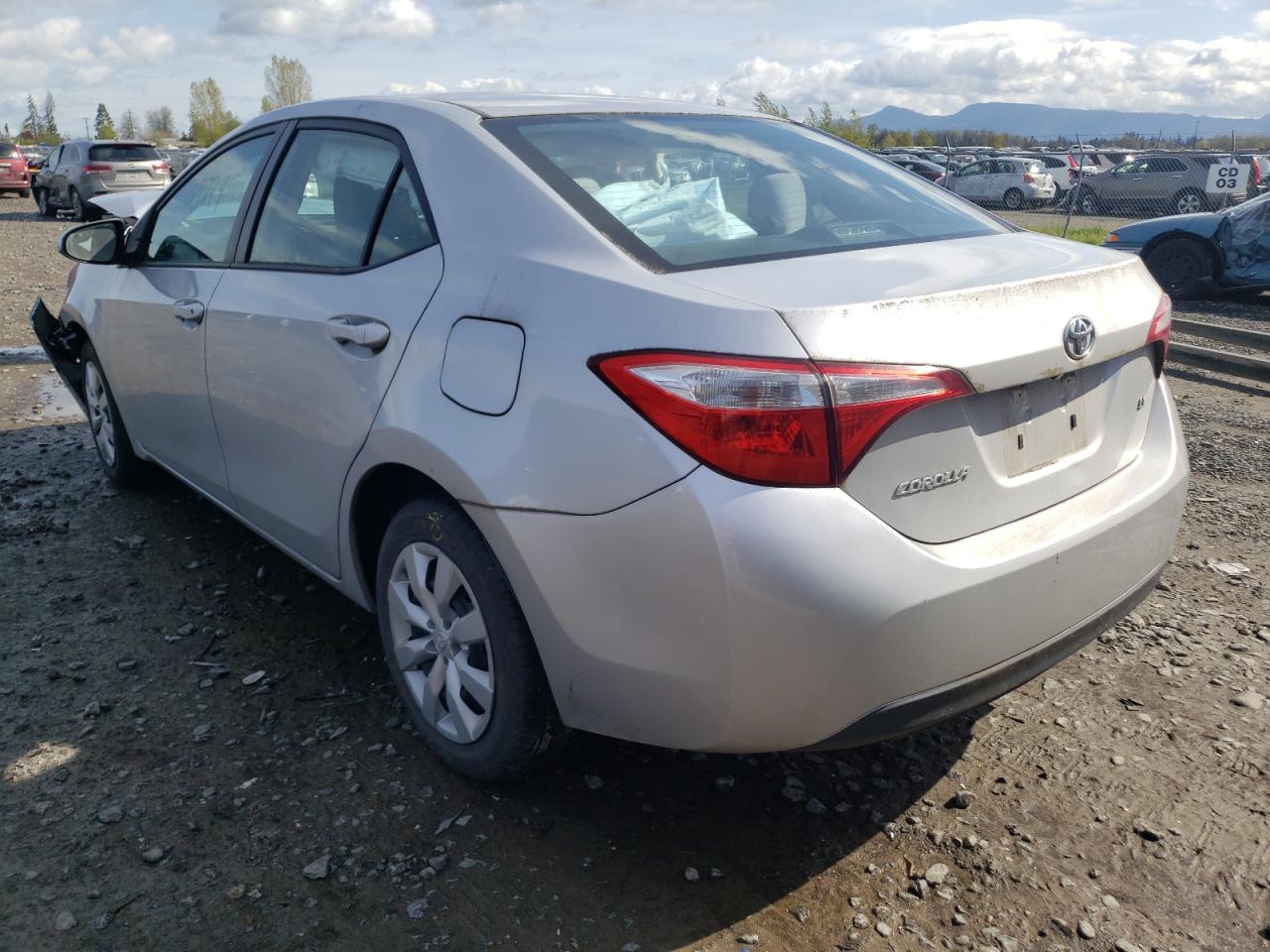 Photo 3 from auction – 2014 TOYOTA COROLLA L with VIN 5YFBURHE9EP160215