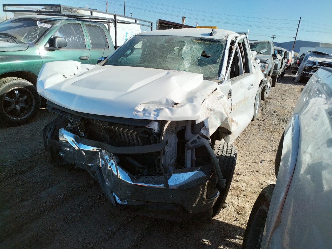 Photo 2 from auction – 2020 CHEVROLET SILVERADO with VIN 1GCRWCED5LZ294935