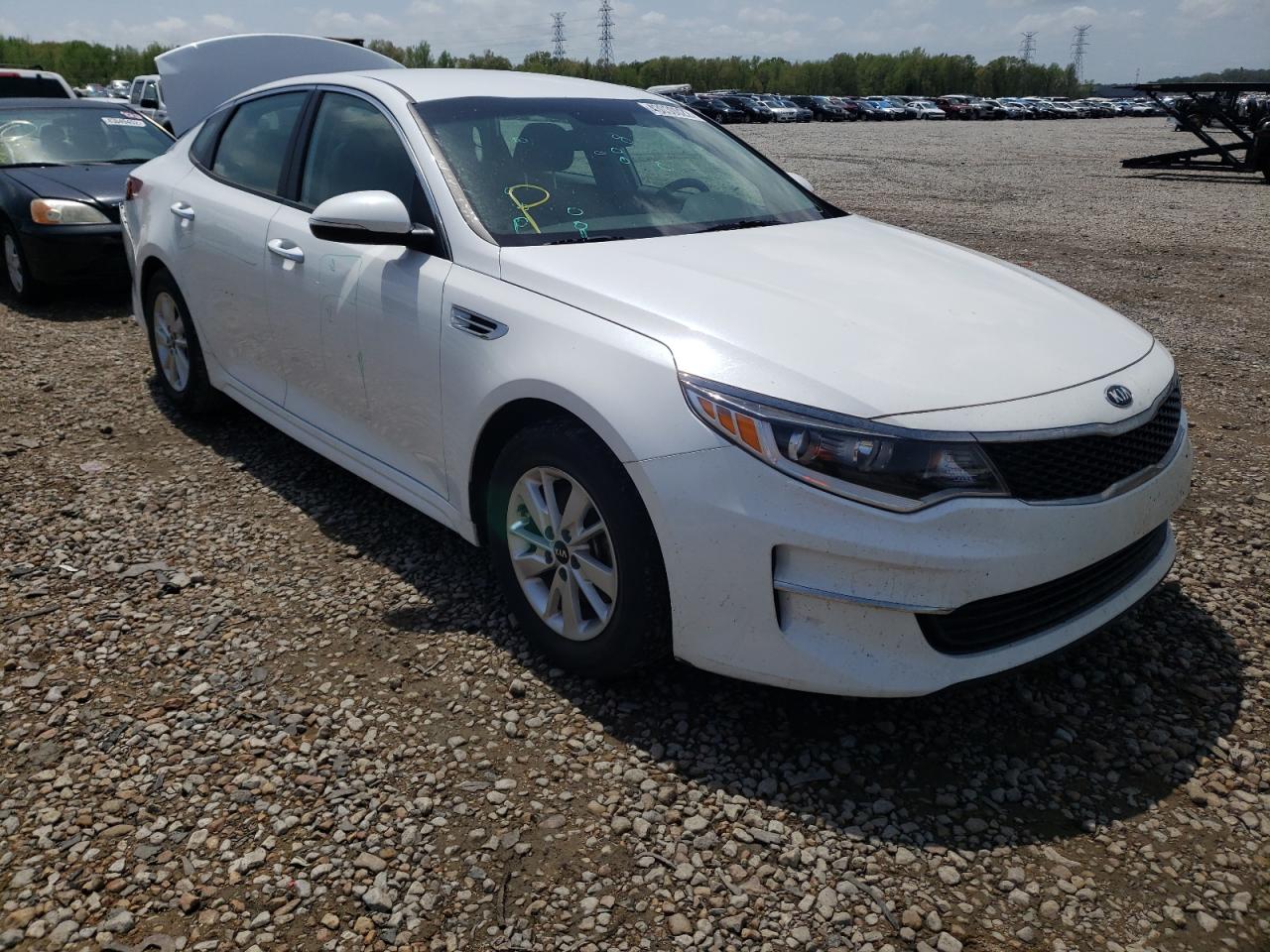 KIA OPTIMA LX 2018 with VIN 5XXGT4L38JG221042 - Photo from auction