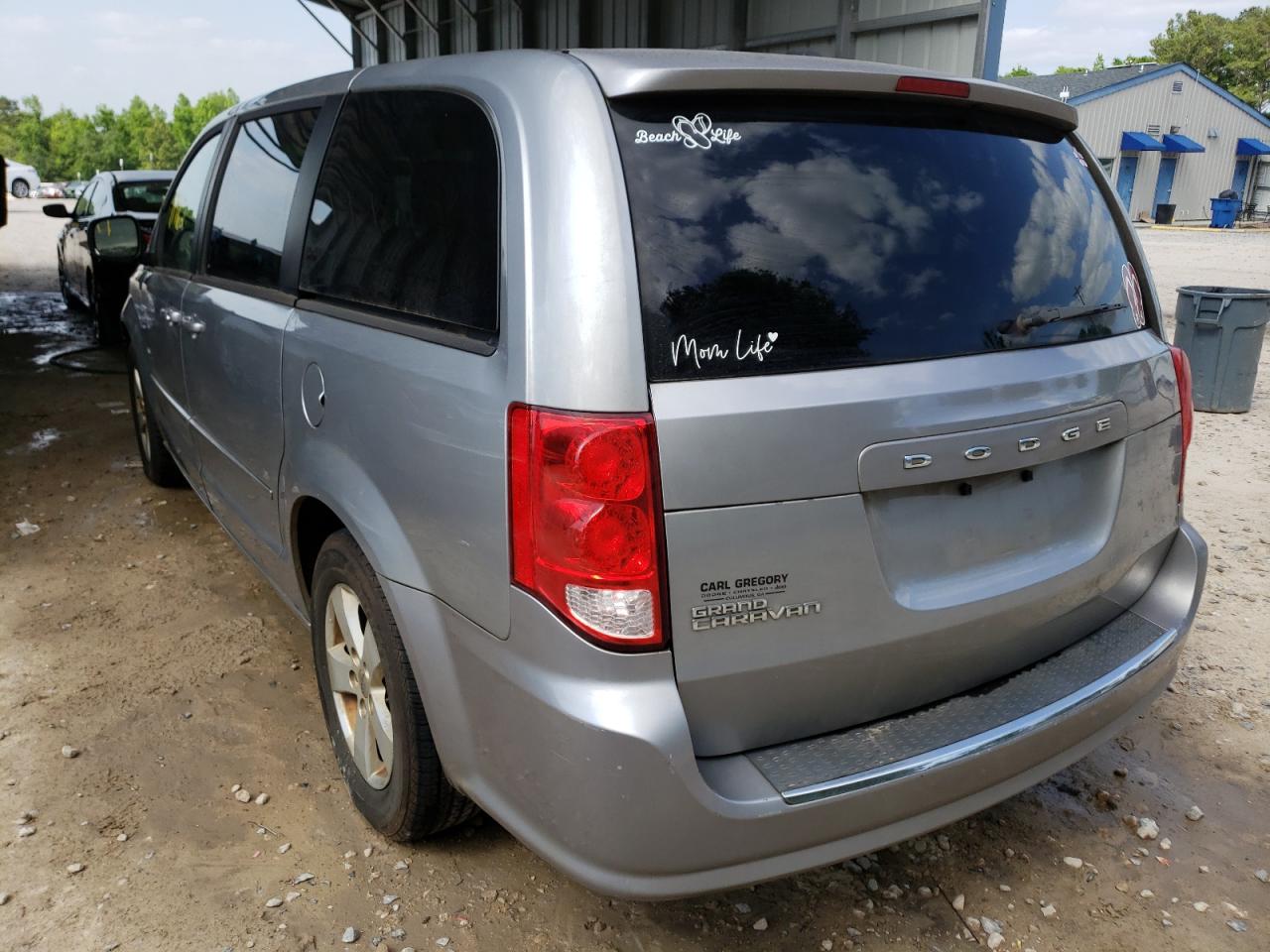 Photo 3 from auction – 2013 DODGE GRAND CARA with VIN 2C4RDGBG9DR628598