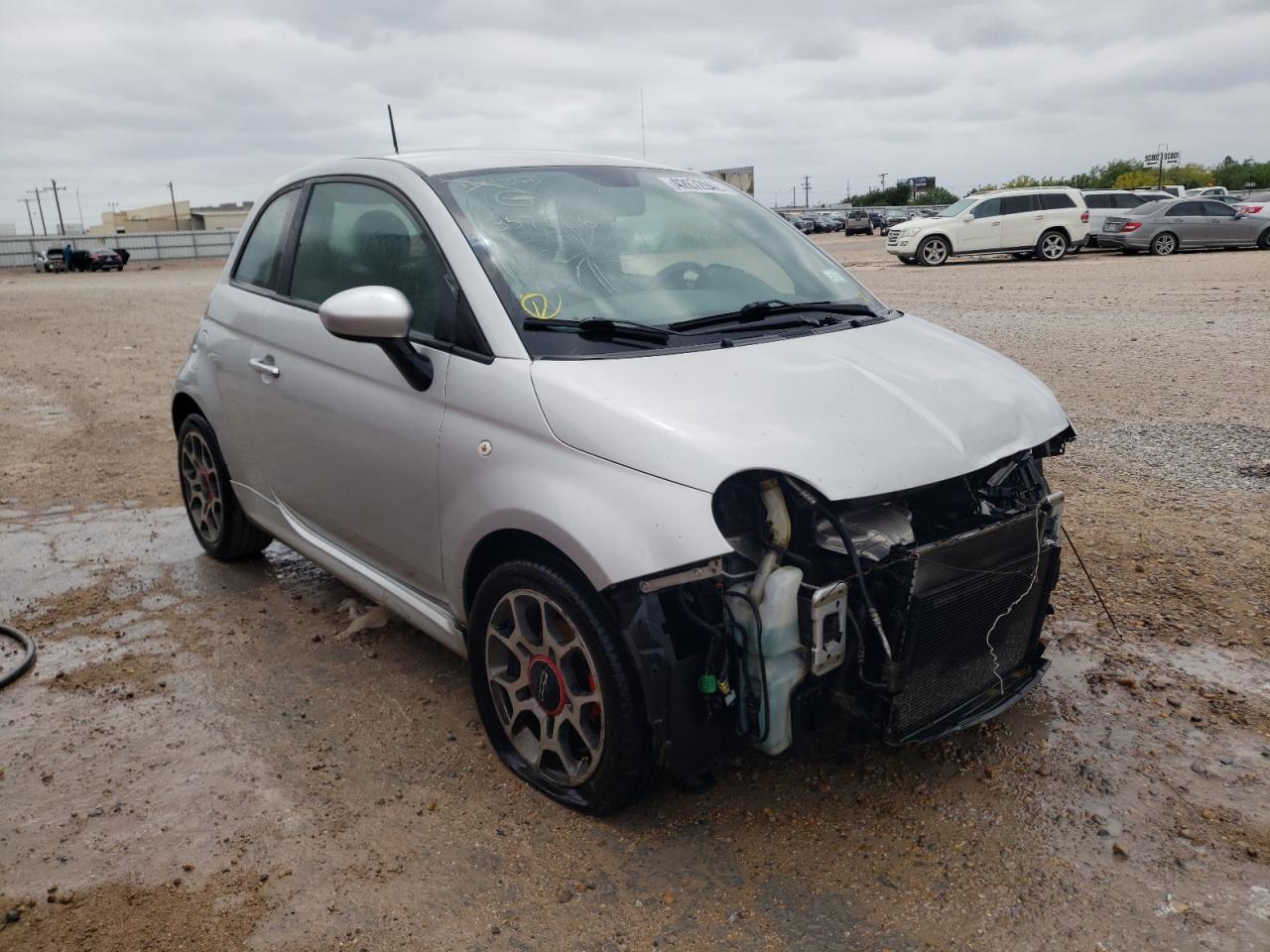 FIAT 500 SPORT 2012 with VIN 3C3CFFBR2CT357606 - Photo from auction