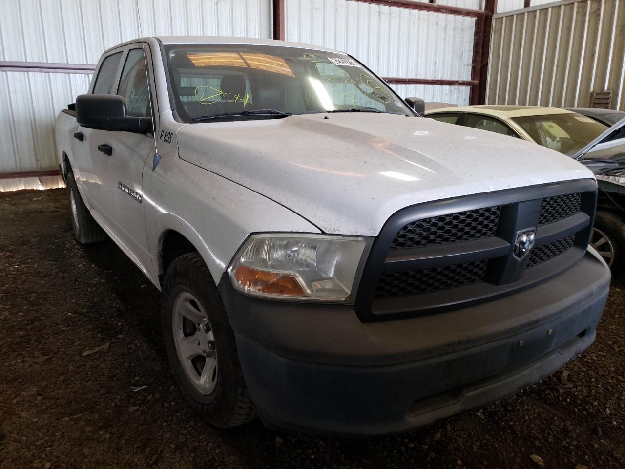 DODGE RAM 1500 S 2012 with VIN 1C6RD6KP0CS252405 - Photo from auction