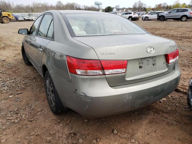 Photo 3 from auction – 2007 HYUNDAI SONATA GLS with VIN 5NPET46C27H206245