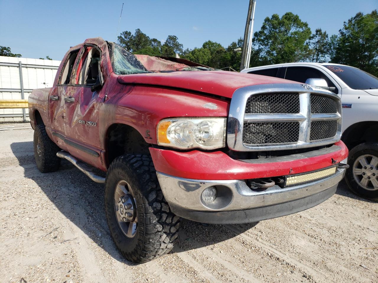 DODGE RAM 2500 S 2005 with VIN 3D7KS28C35G774572 - Photo from auction