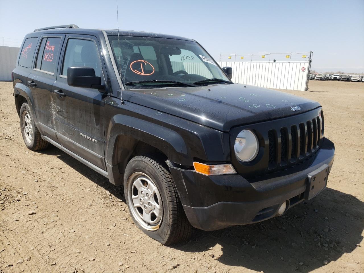 JEEP PATRIOT SP 2014 with VIN 1C4NJRBB3ED522983 - Photo from auction