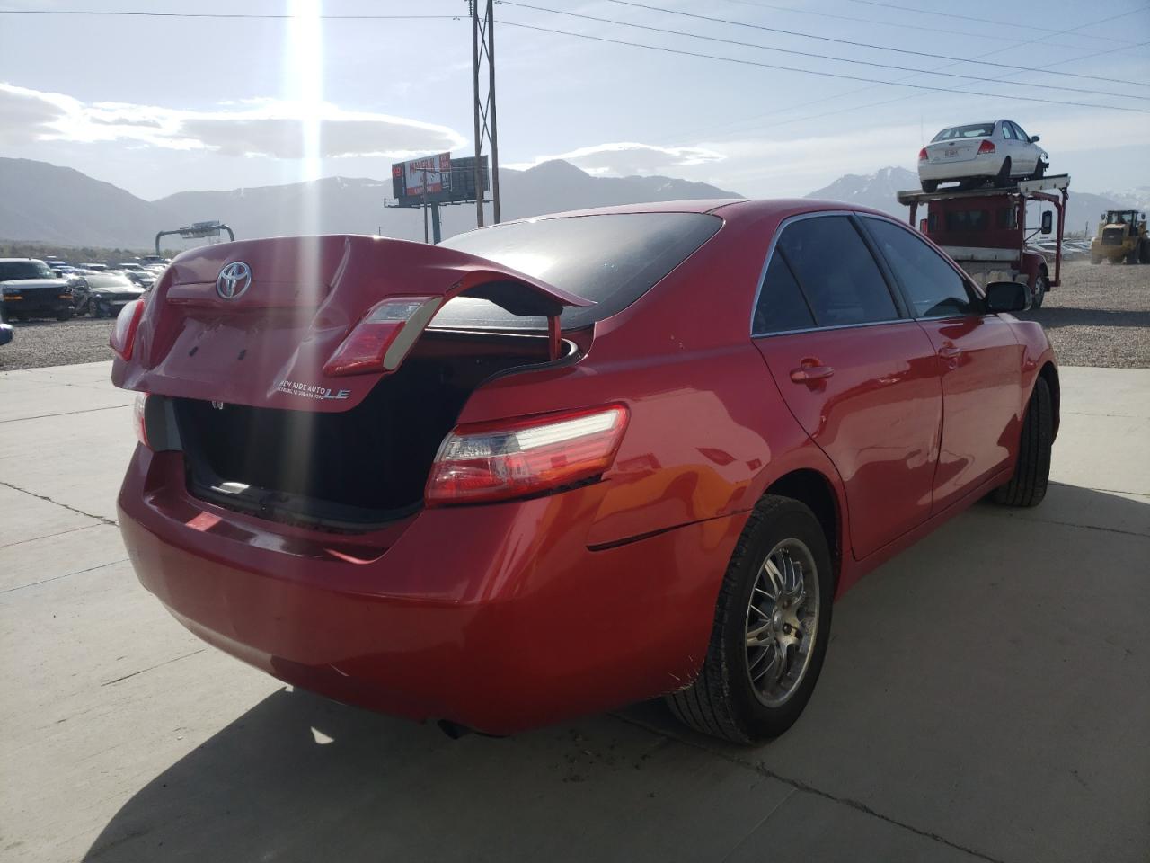 Photo 4 from auction – 2007 TOYOTA CAMRY CE with VIN 4T1BE46K57U082591