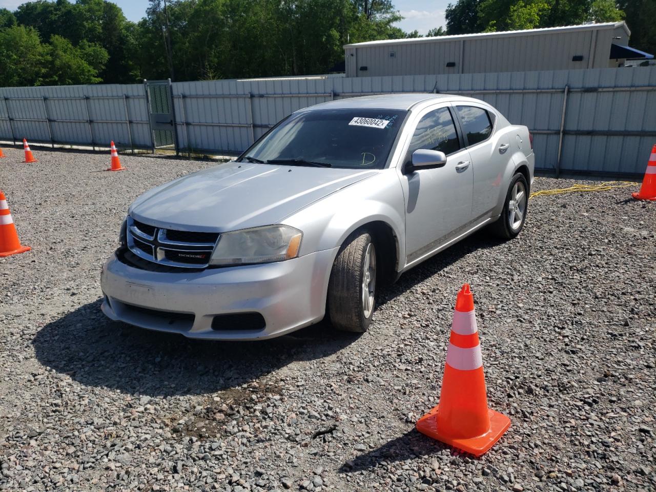 Photo 2 from auction – 2012 DODGE AVENGER SX with VIN 1C3CDZCB5CN219471