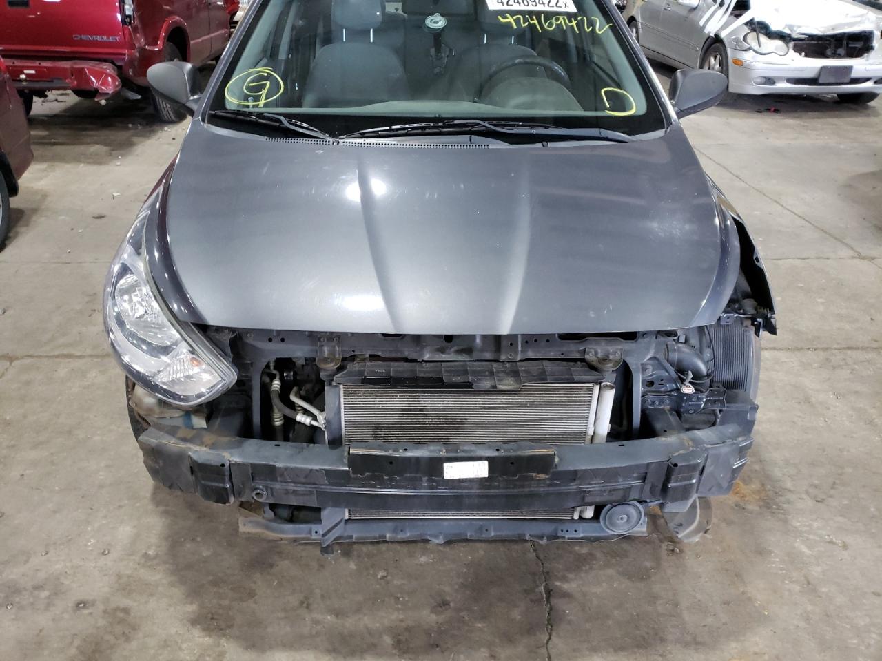 Photo 9 from auction – 2012 HYUNDAI ACCENT GLS with VIN KMHCT4AE7CU043250