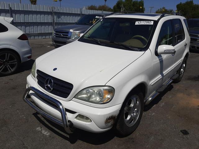Photo 2 from auction – 2002 MERCEDES-BENZ ML 320 with VIN 4JGAB54E92A331525