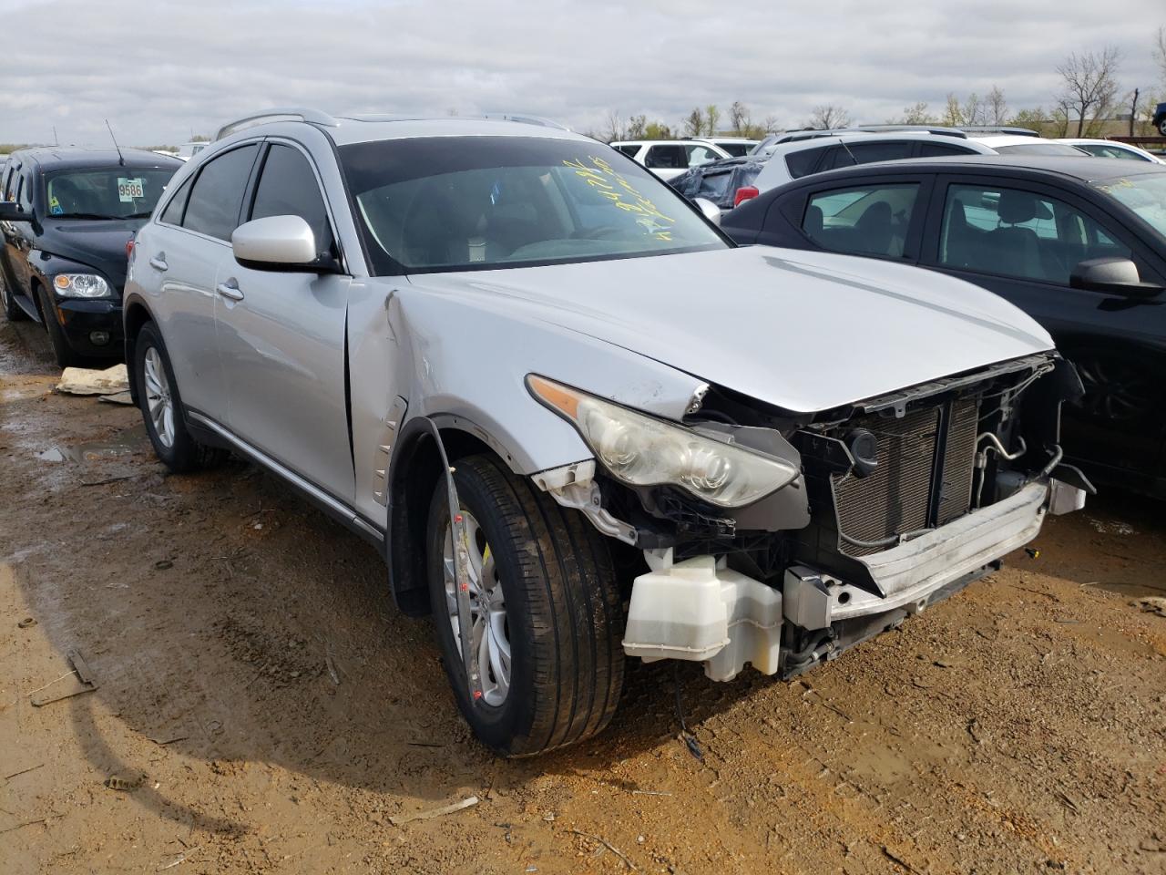 INFINITI FX35 2009 with VIN JNRAS18W89M154152 - Photo from auction