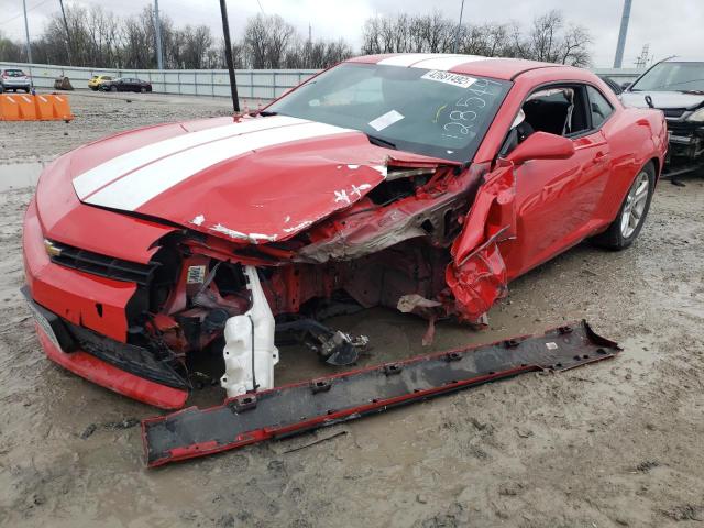 Photo 2 from auction – 2015 CHEVROLET CAMARO LS with VIN 2G1FB1E32F9128549