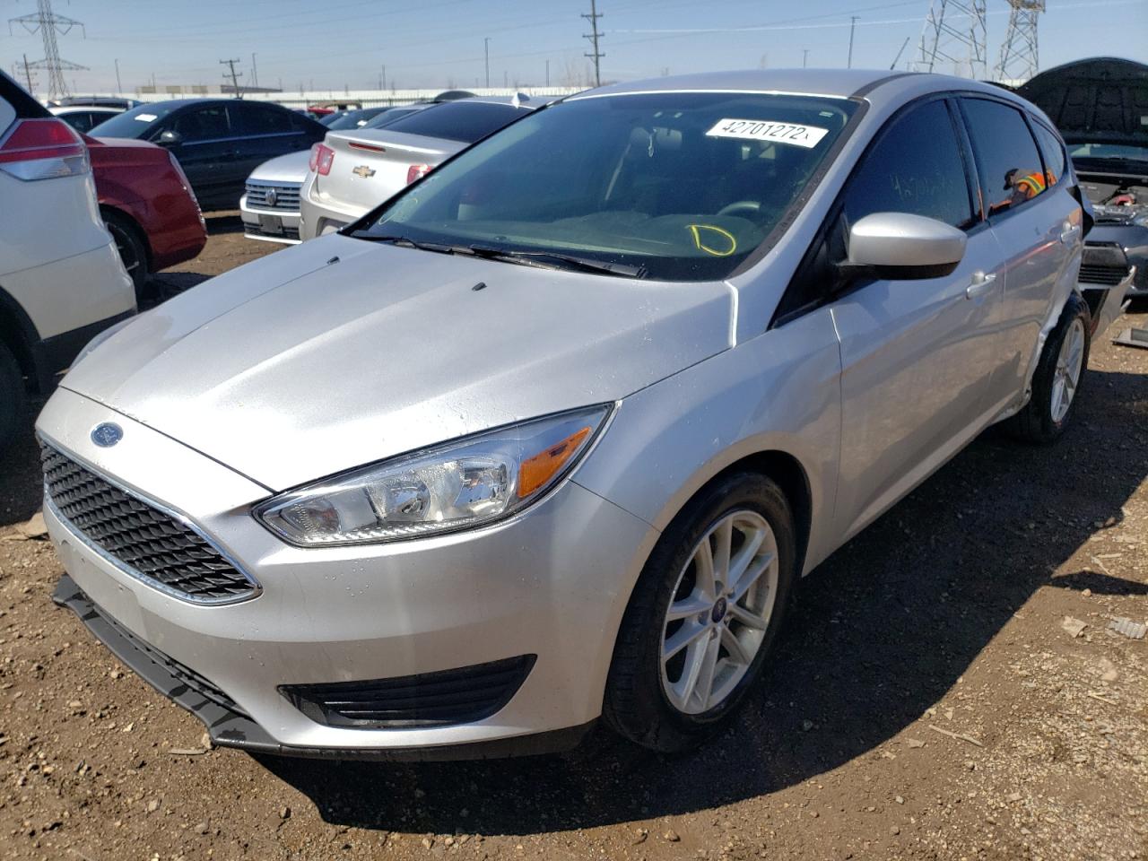 Photo 2 from auction – 2018 FORD FOCUS SE with VIN 1FADP3K27JL250998