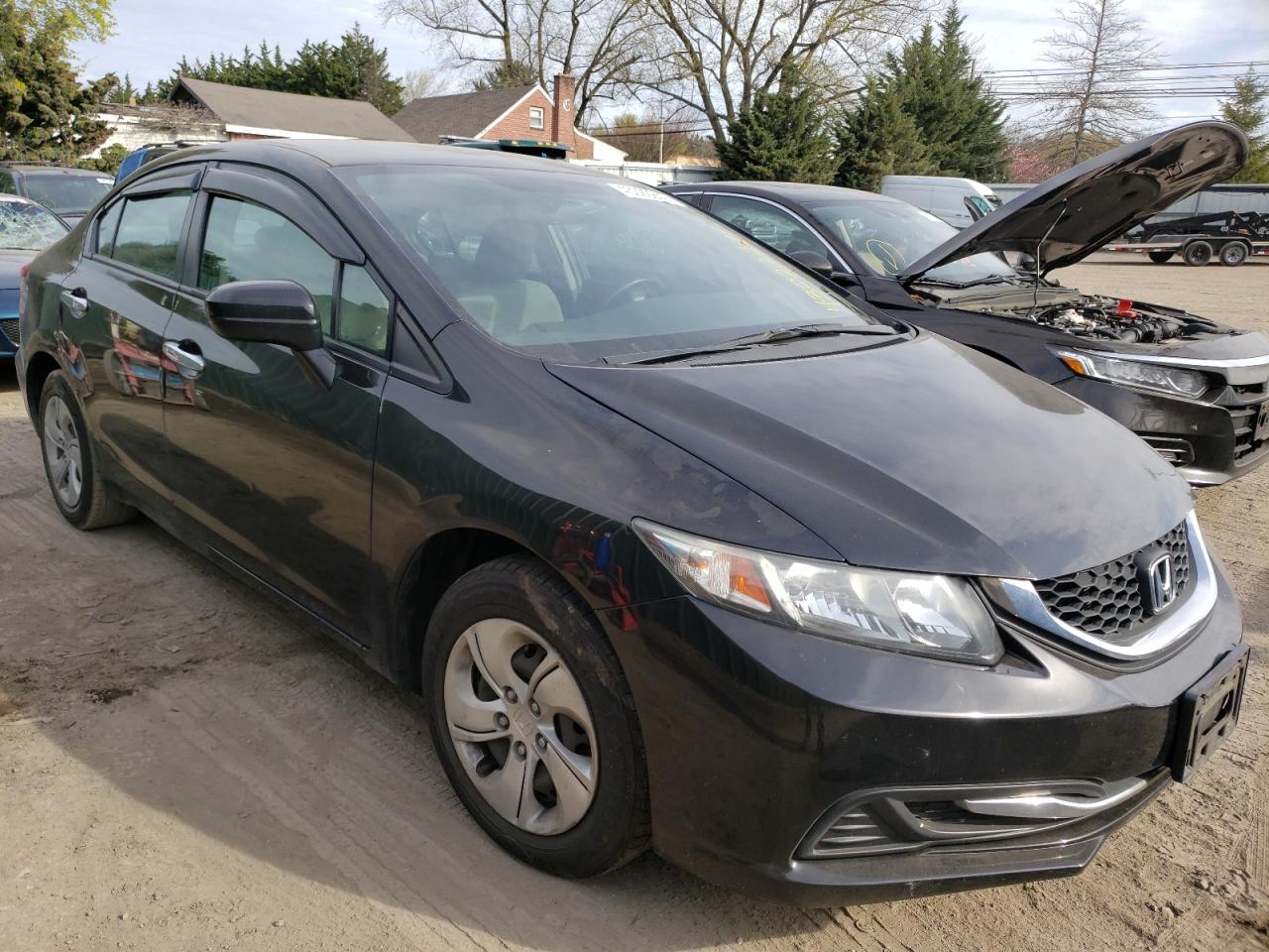 HONDA CIVIC LX 2015 with VIN 19XFB2F56FE238339 - Photo from auction