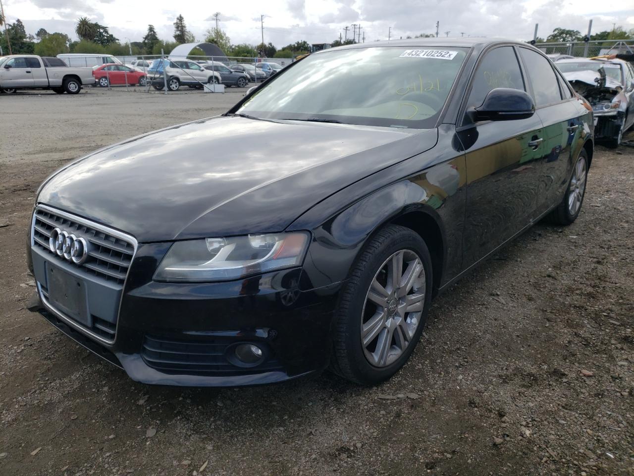 Photo 2 from auction – 2009 AUDI A4 PREMIUM with VIN WAUJF78K89N076435