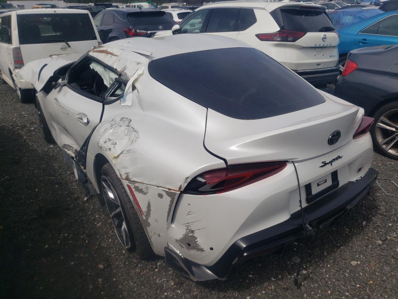 Photo 3 from auction – 2022 TOYOTA SUPRA BASE with VIN WZ1DB0C04NW048811