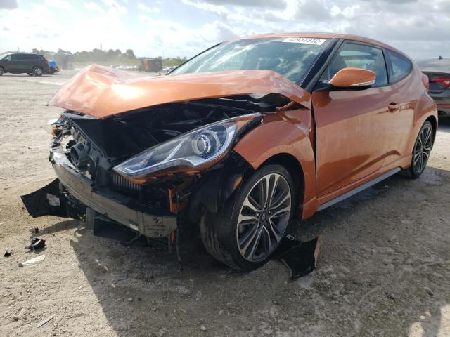 Photo 2 from auction – 2016 HYUNDAI VELOSTER T with VIN KMHTC6AE2GU304298