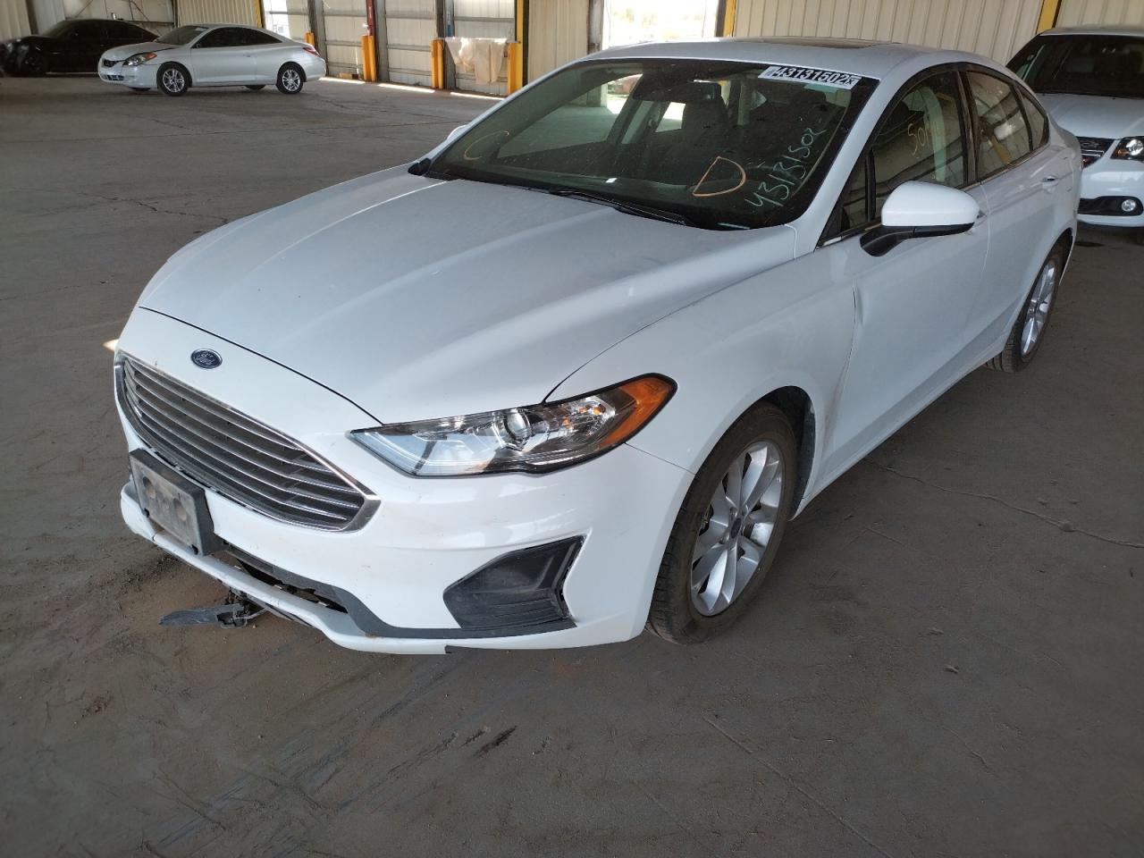 Photo 2 from auction – 2020 FORD FUSION SE with VIN 3FA6P0HD2LR150523