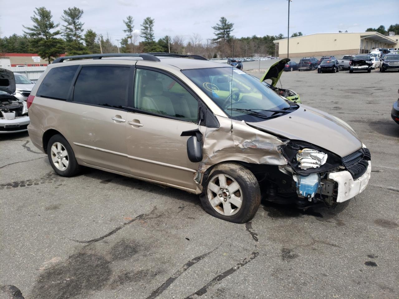 TOYOTA SIENNA CE 2004 with VIN 5TDZA23C64S000416 - Photo from auction