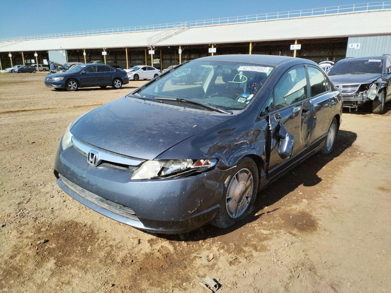 Photo 2 from auction – 2008 HONDA CIVIC HYBR with VIN JHMFA36288S007603