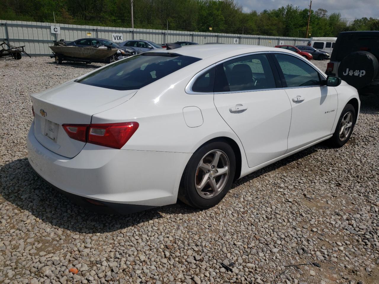 Photo 4 from auction – 2018 CHEVROLET MALIBU LS with VIN 1G1ZB5ST6JF106790