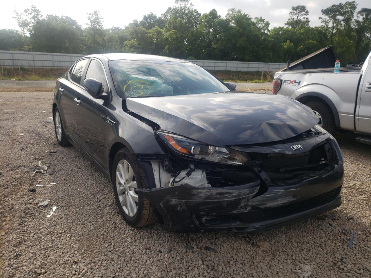 KIA OPTIMA EX 2015 with VIN 5XXGN4A72FG431806 - Photo from auction