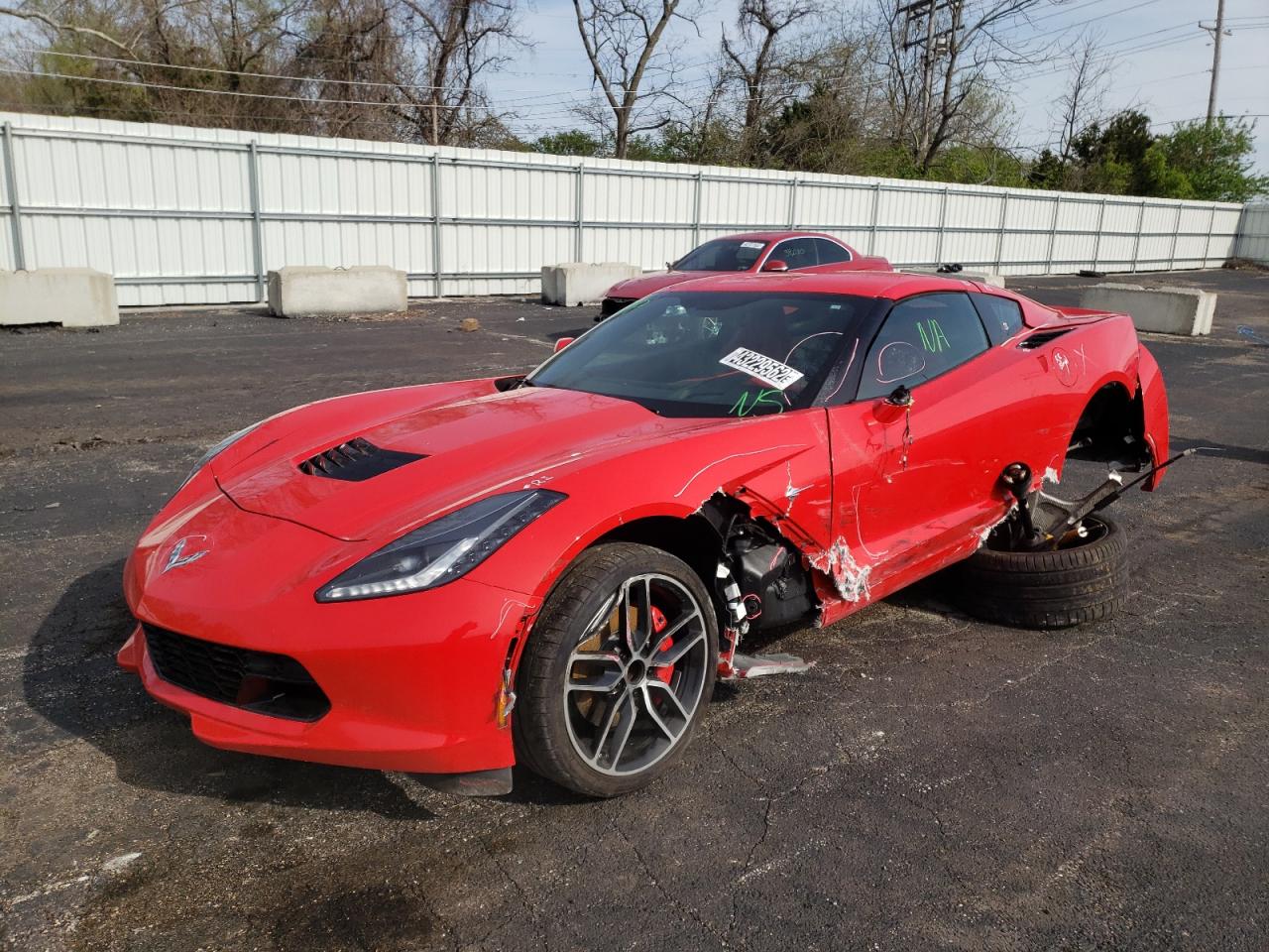 Photo 2 from auction – 2015 CHEVROLET CORVETTE S with VIN 1G1YE2D76F5112992