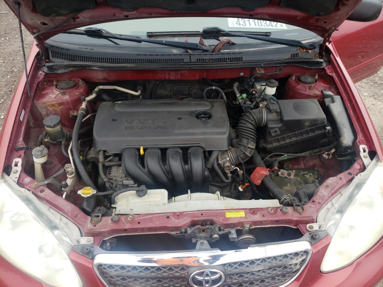 Photo 7 from auction – 2005 TOYOTA COROLLA CE with VIN 1NXBR32E35Z543055