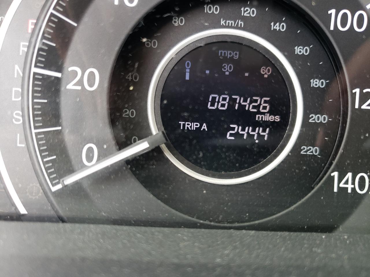 Photo 8 from auction – 2016 HONDA CR-V EX with VIN 2HKRM3H51GH503417