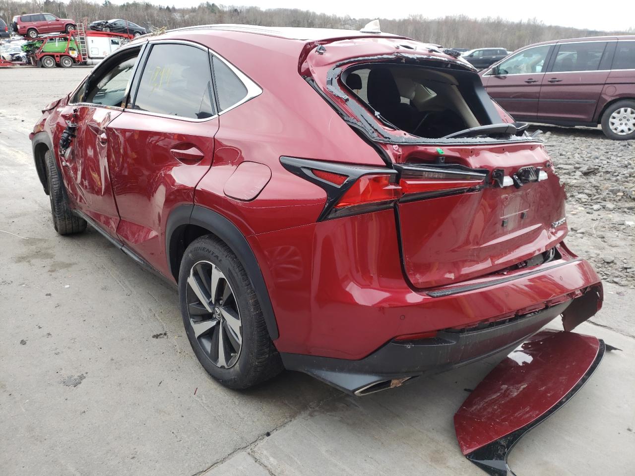 Photo 3 from auction – 2019 LEXUS NX 300 BAS with VIN JTJBARBZXK2212284