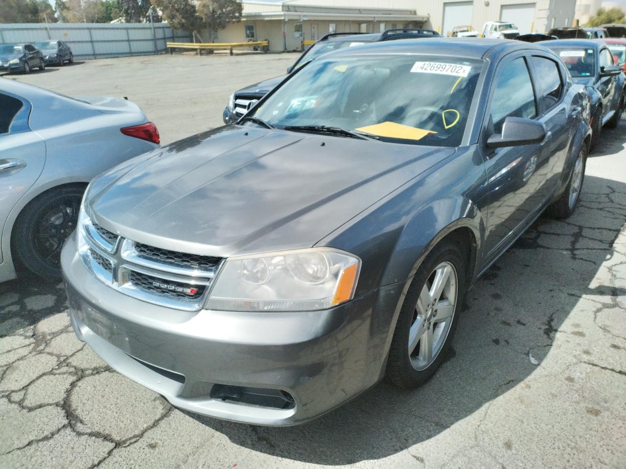 Photo 2 from auction – 2013 DODGE AVENGER SE with VIN 1C3CDZAB9DN712347
