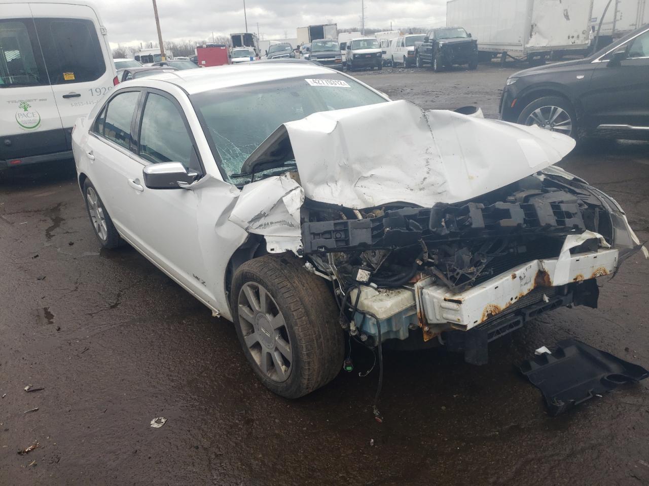 LINCOLN MKZ 2007 with VIN 3LNHM26T07R634290 - Photo from auction