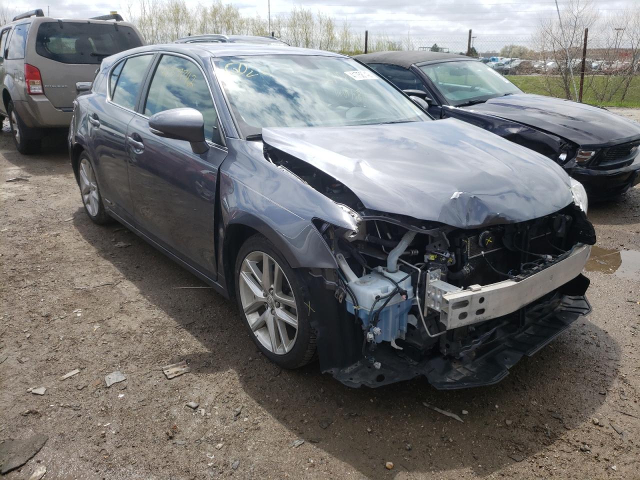 LEXUS CT 200 2015 with VIN JTHKD5BH6F2248519 - Photo from auction