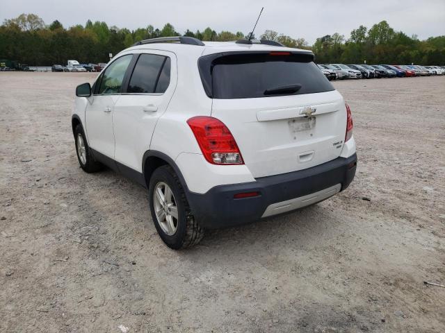 Photo 3 from auction – 2015 CHEVROLET TRAX 1LT with VIN 3GNCJRSB1FL201504