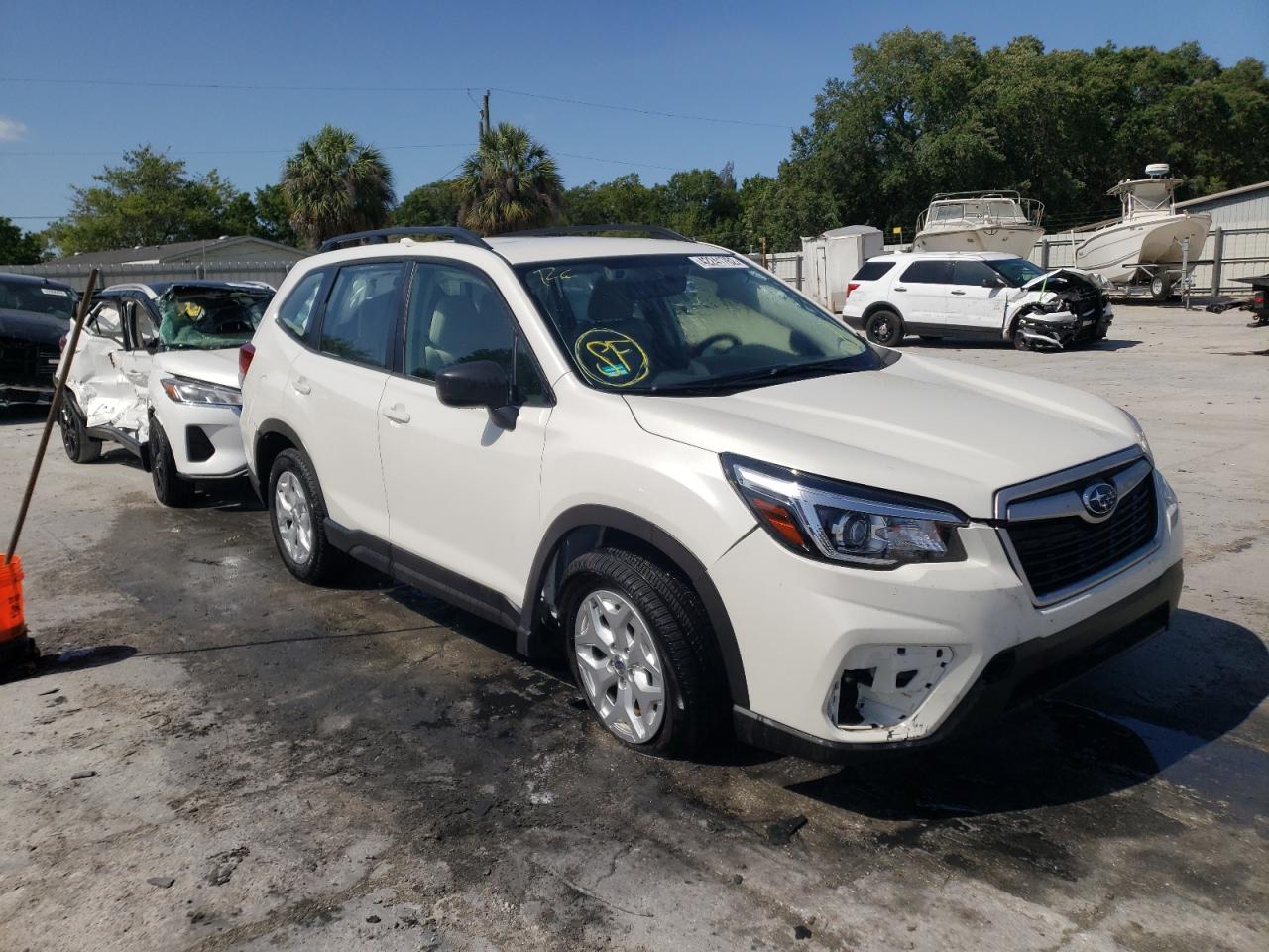 SUBARU FORESTER 2020 with VIN JF2SKADC1LH459736 - Photo from auction