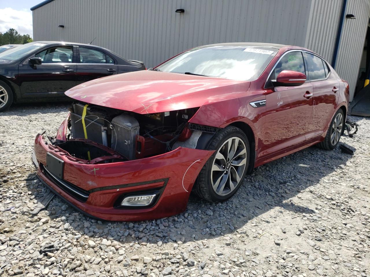 Photo 2 from auction – 2015 KIA OPTIMA SX with VIN 5XXGR4A66FG409724