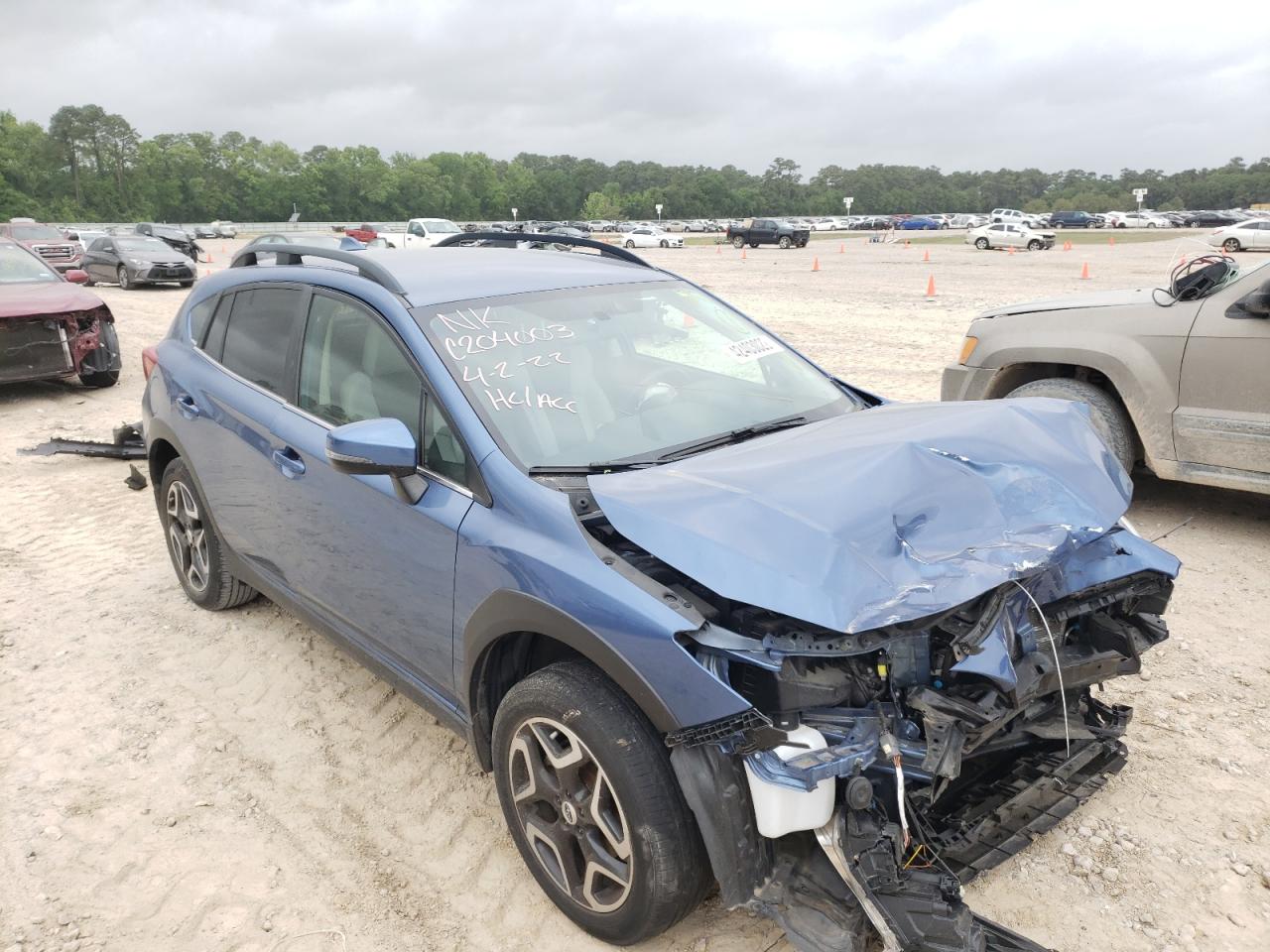 Photo 1 from auction – 2018 SUBARU CROSSTREK with VIN JF2GTAJC2JH273885