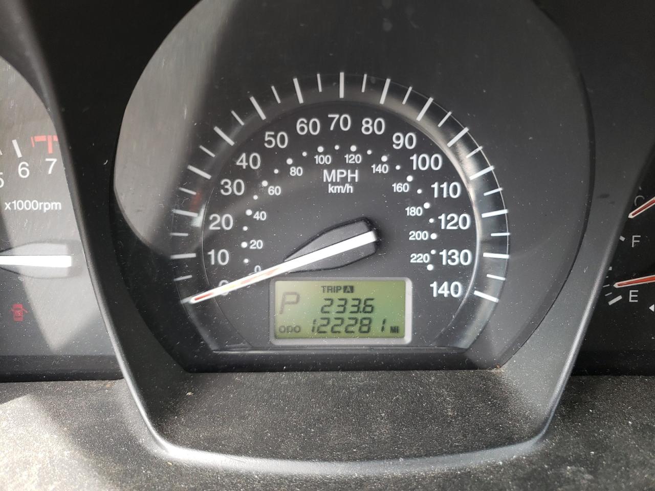 Photo 8 from auction – 2009 KIA SPECTRA EX with VIN KNAFE222495668581