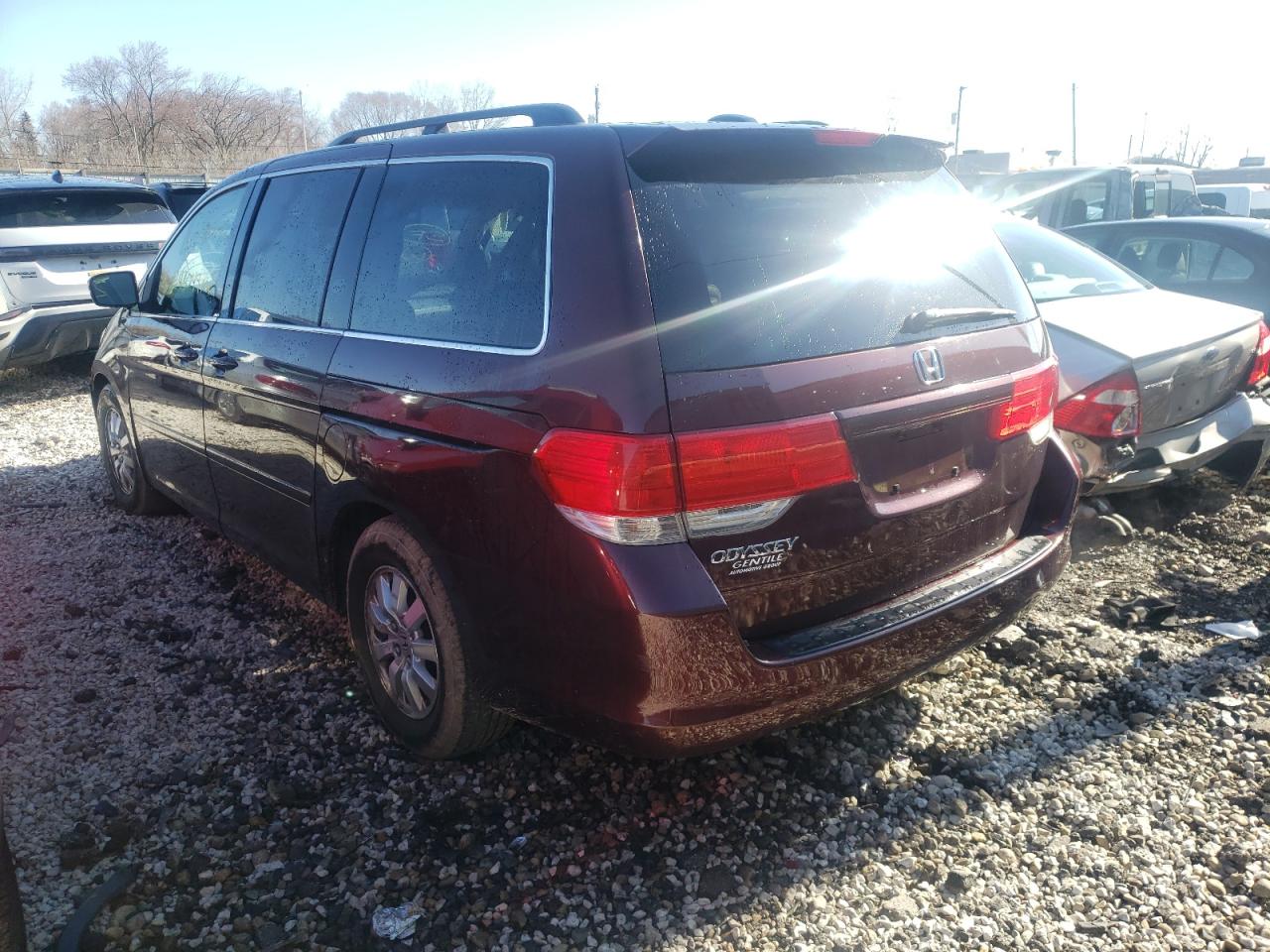 Photo 3 from auction – 2008 HONDA ODYSSEY EX with VIN 5FNRL38728B008387