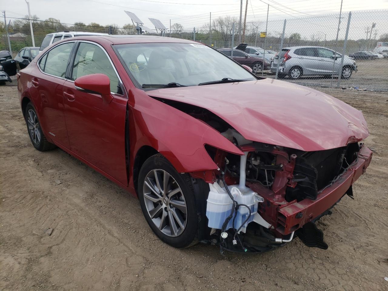 LEXUS ES 300H 2016 مع رقم تعريف المركبة JTHBW1GG9G2103575 - صورة من المزاد