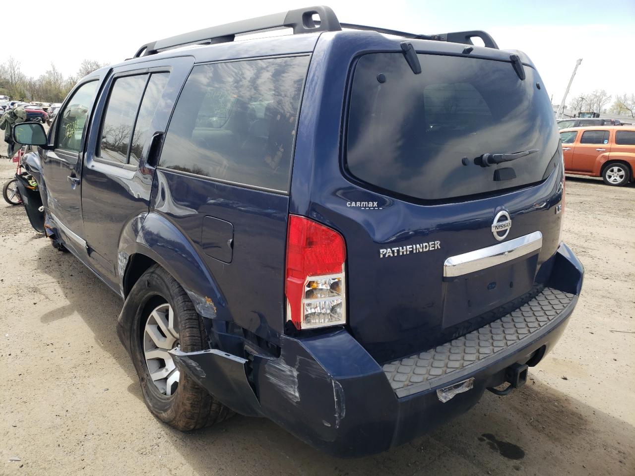 Photo 3 from auction – 2010 NISSAN PATHFINDER with VIN 5N1AR1NB8AC615238