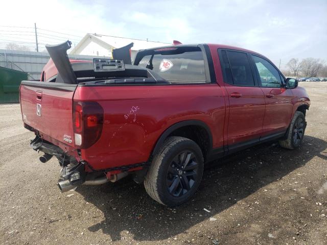 Photo 4 from auction – 2021 HONDA RIDGELINE with VIN 5FPYK3F13MB024225