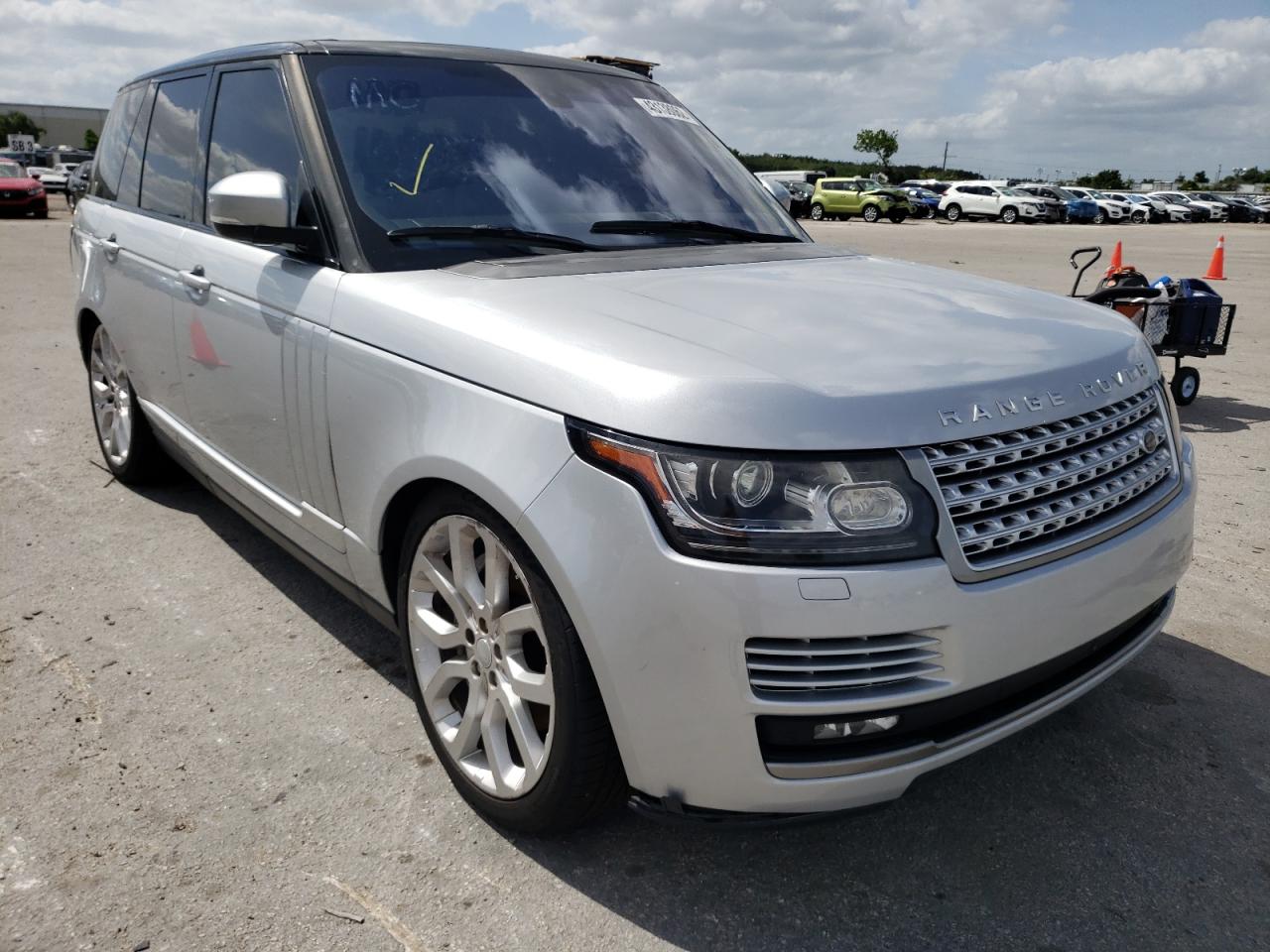 LAND ROVER RANGE ROVE 2016 with VIN SALGS2PF8GA313356 - Photo from auction